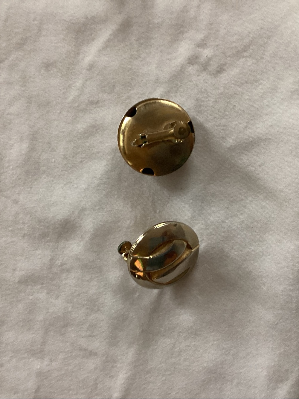 Gold-Tone Clip-On Earrings - Women Accessories